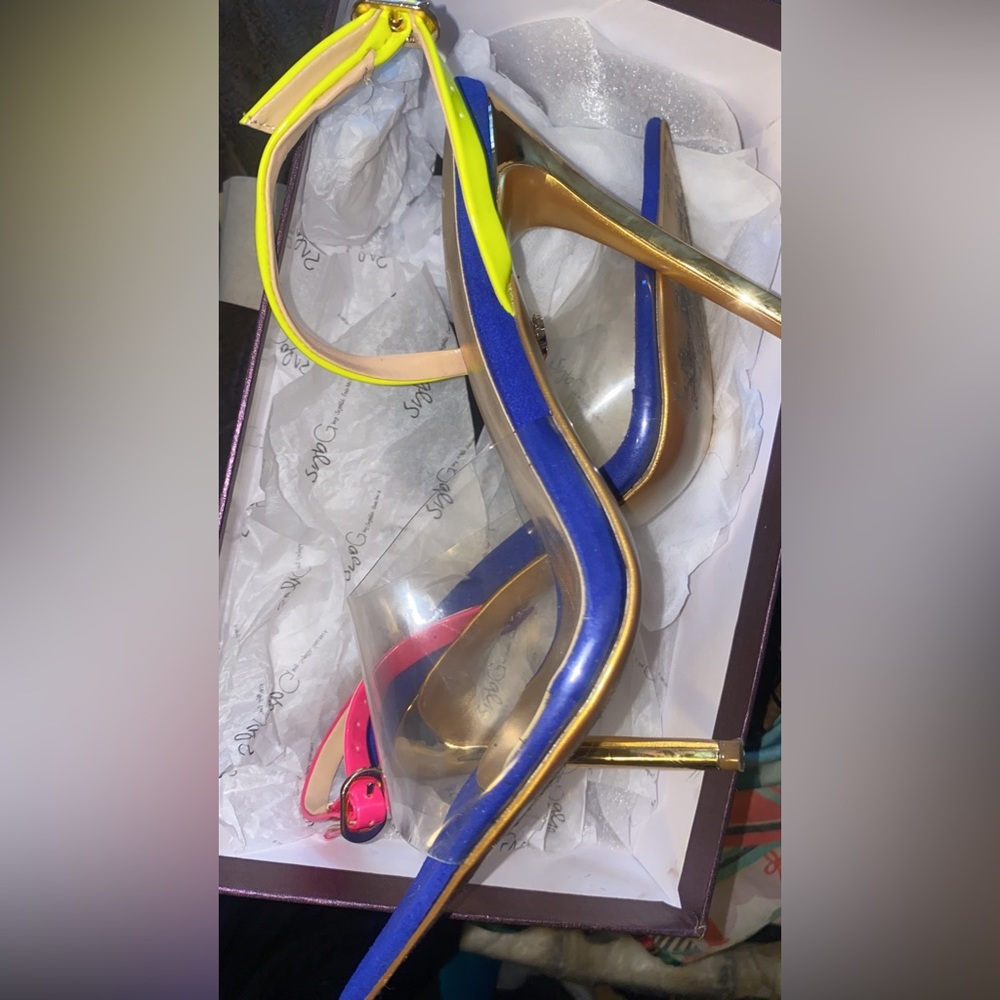 Colorblock High Heels